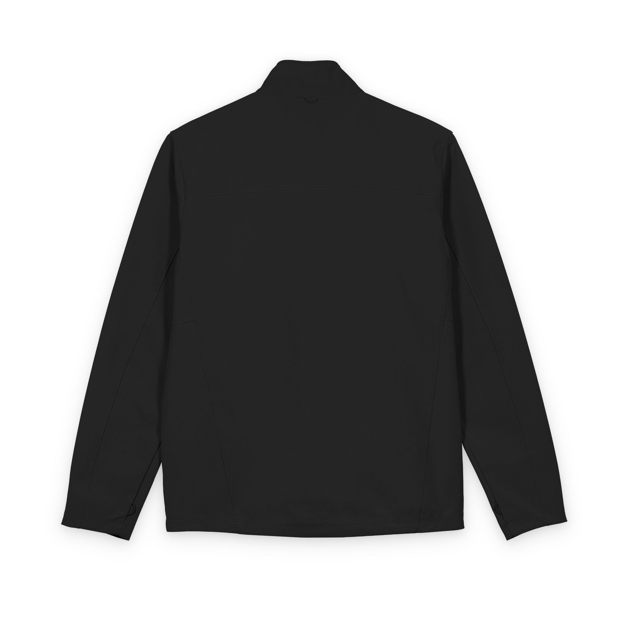 Men's Soft Shell Jacket with Small Chest Logo — Lightweight Water-Resistant Outerwear