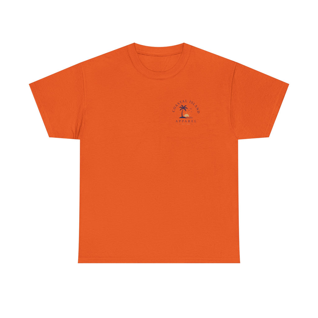 Unisex Heavy Cotton Tee- Guy Fishing