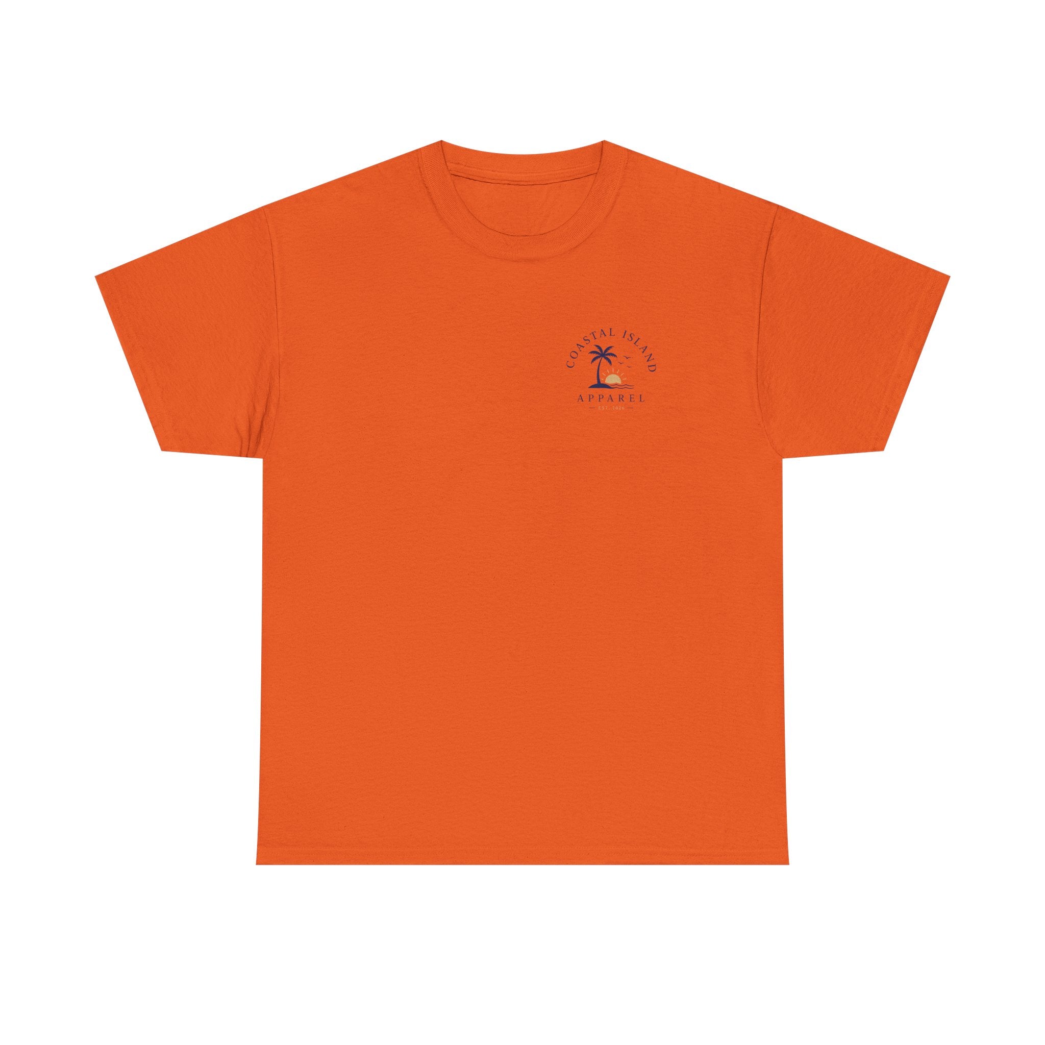 Unisex Heavy Cotton Tee- Guy Fishing