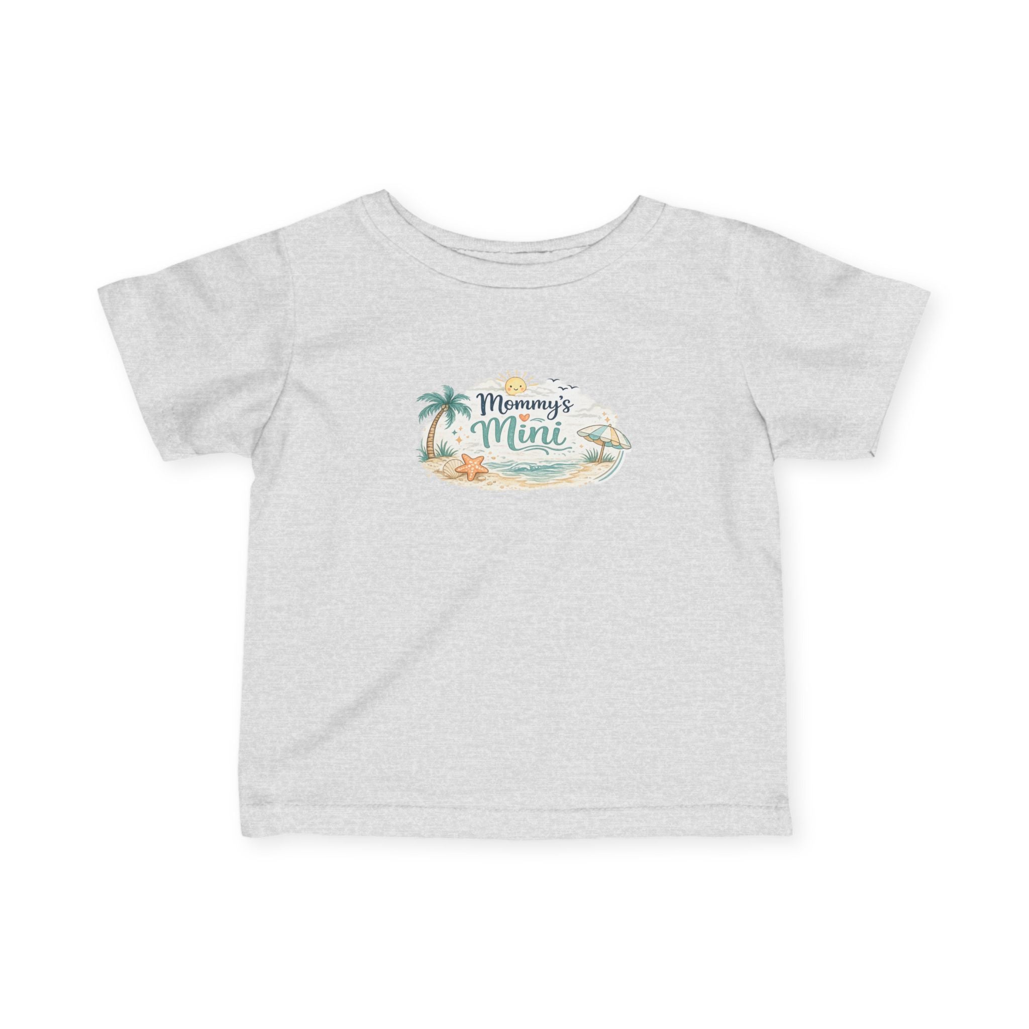 Mommy's Mini Infant Tee – Tropical Beach Baby Shirt