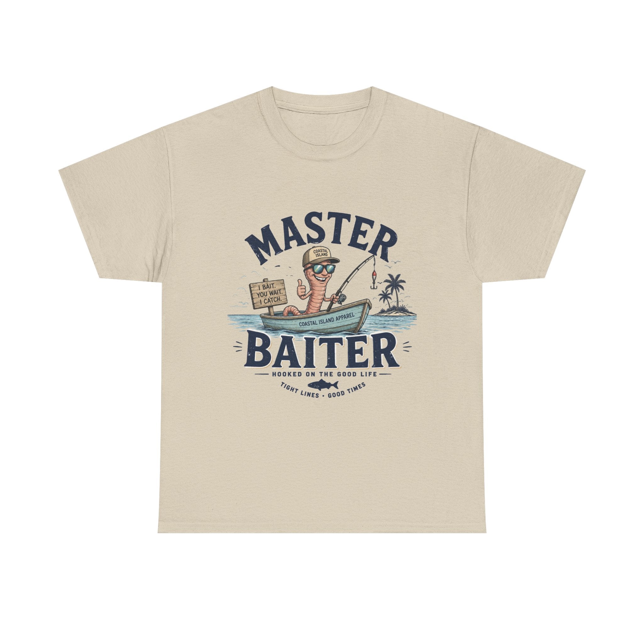 Master Baiter Fishing T-Shirt – Funny Fisherman Graphic Tee