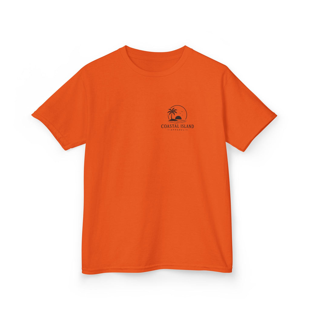 Coastal Kid Kids Tee — Vintage Sea Turtle Beach Shirt