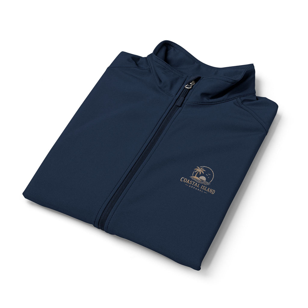Embroidered Golf Icon Soft Shell Vest