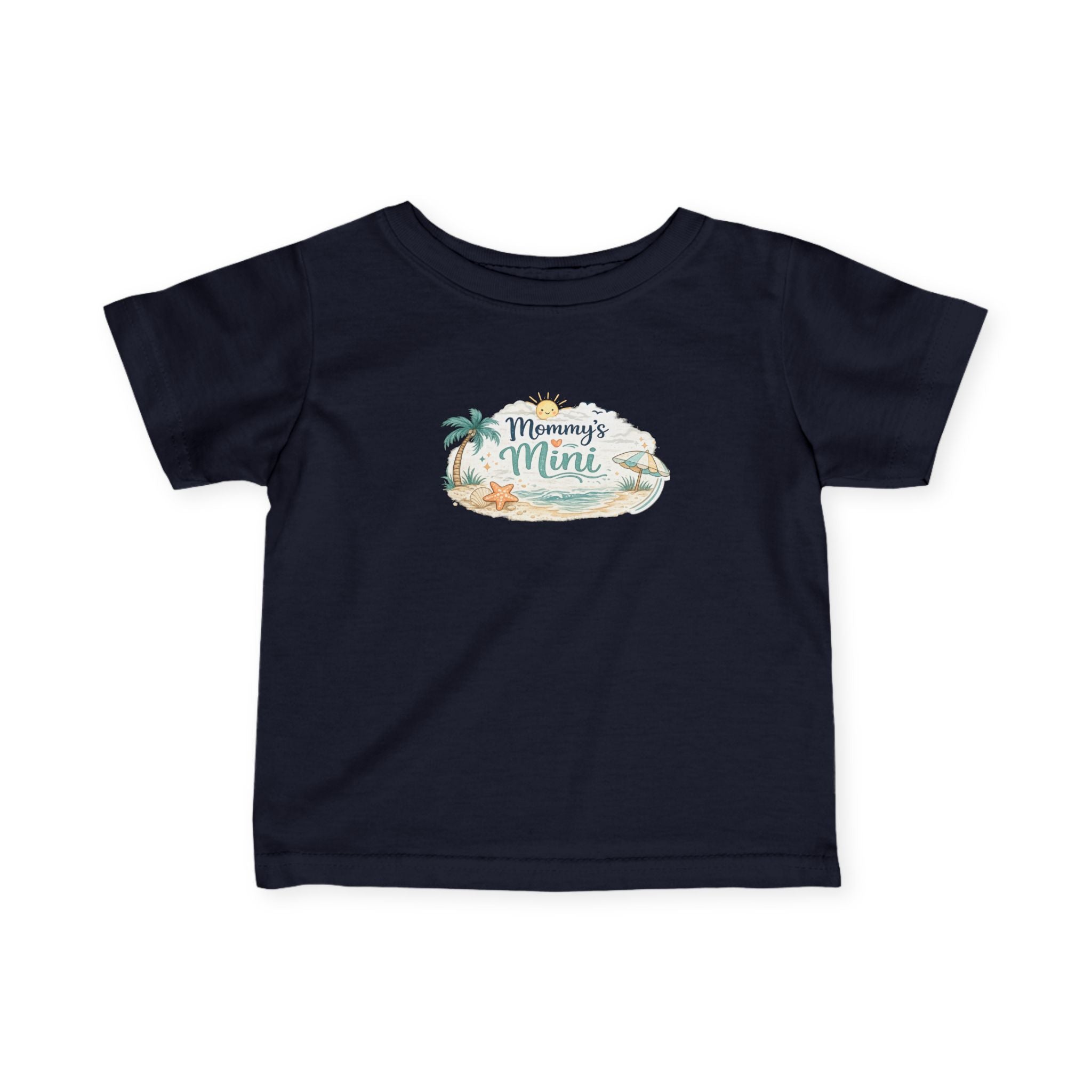 Mommy's Mini Infant Tee – Tropical Beach Baby Shirt