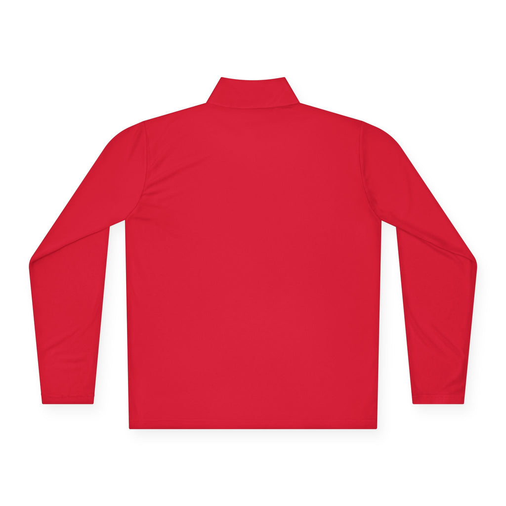 Retro Camper Logo Quarter-Zip Pullover | Small Chest Emblem