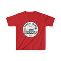 Coastal Island Kids Tee — Vintage Beach Surf Van Graphic