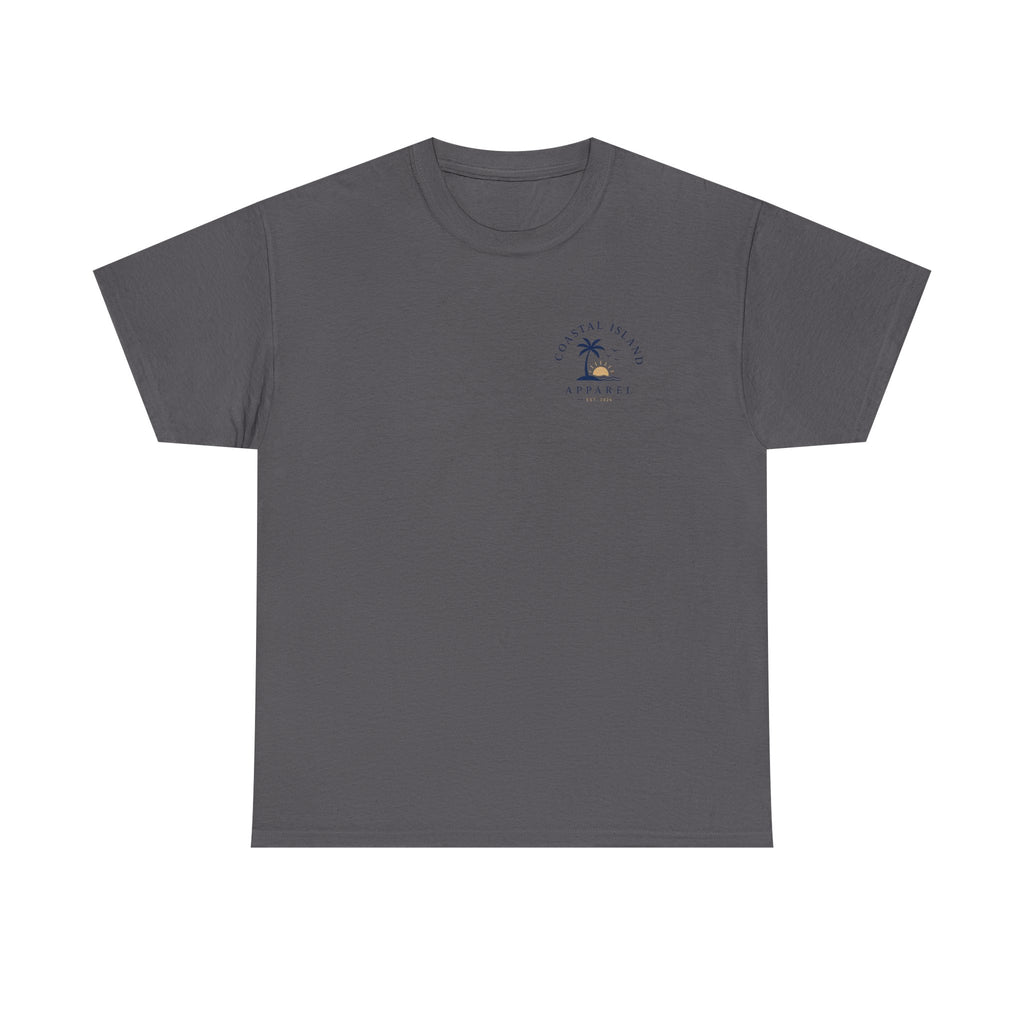 Unisex Heavy Cotton Tee- Guy Fishing