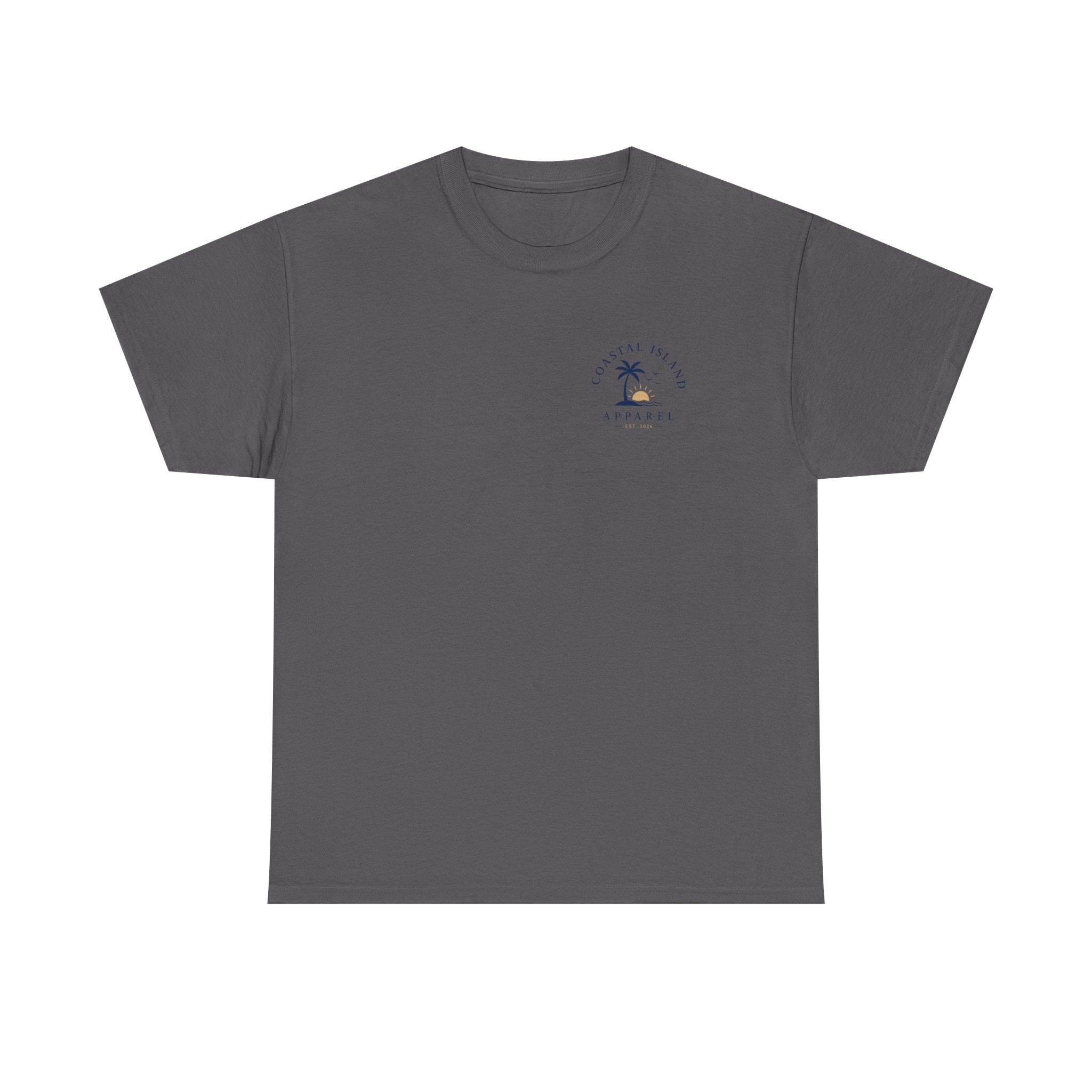 Unisex Heavy Cotton Tee- Guy Fishing