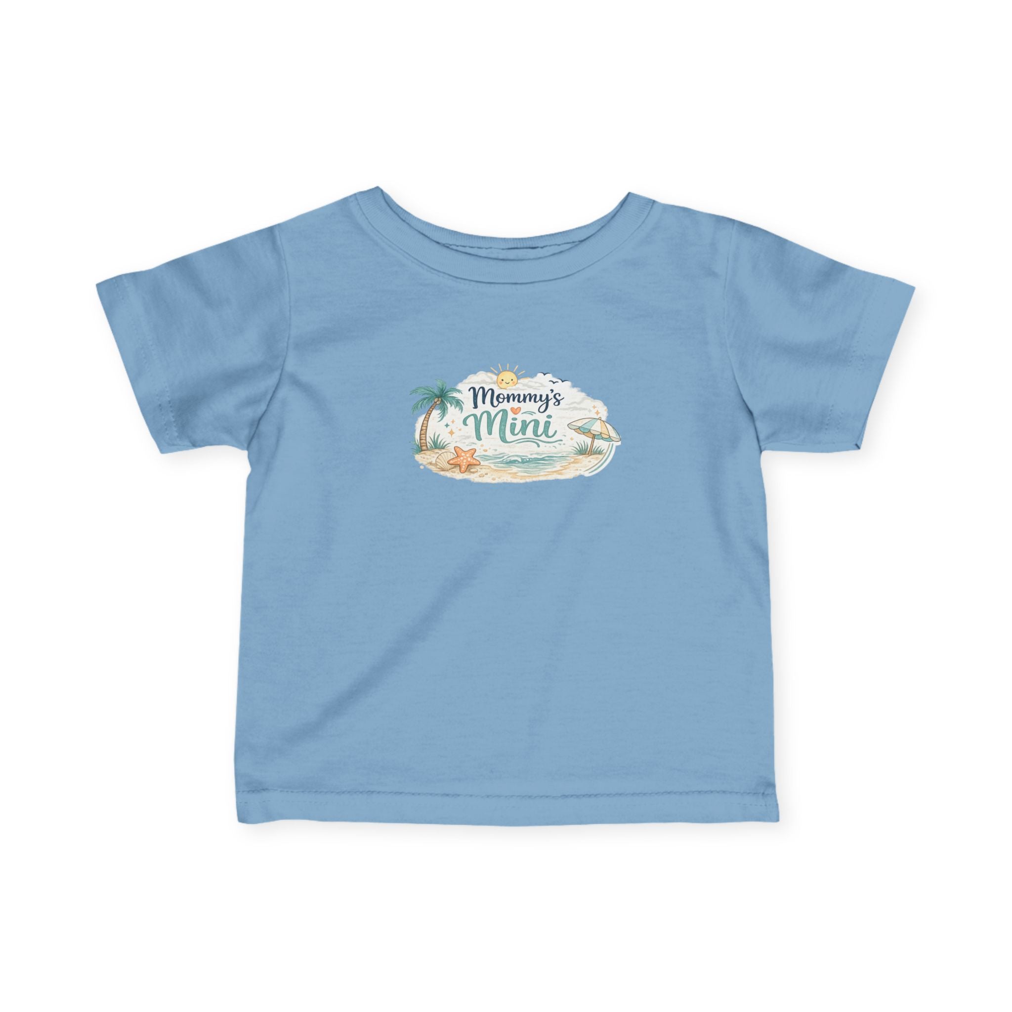 Mommy's Mini Infant Tee – Tropical Beach Baby Shirt