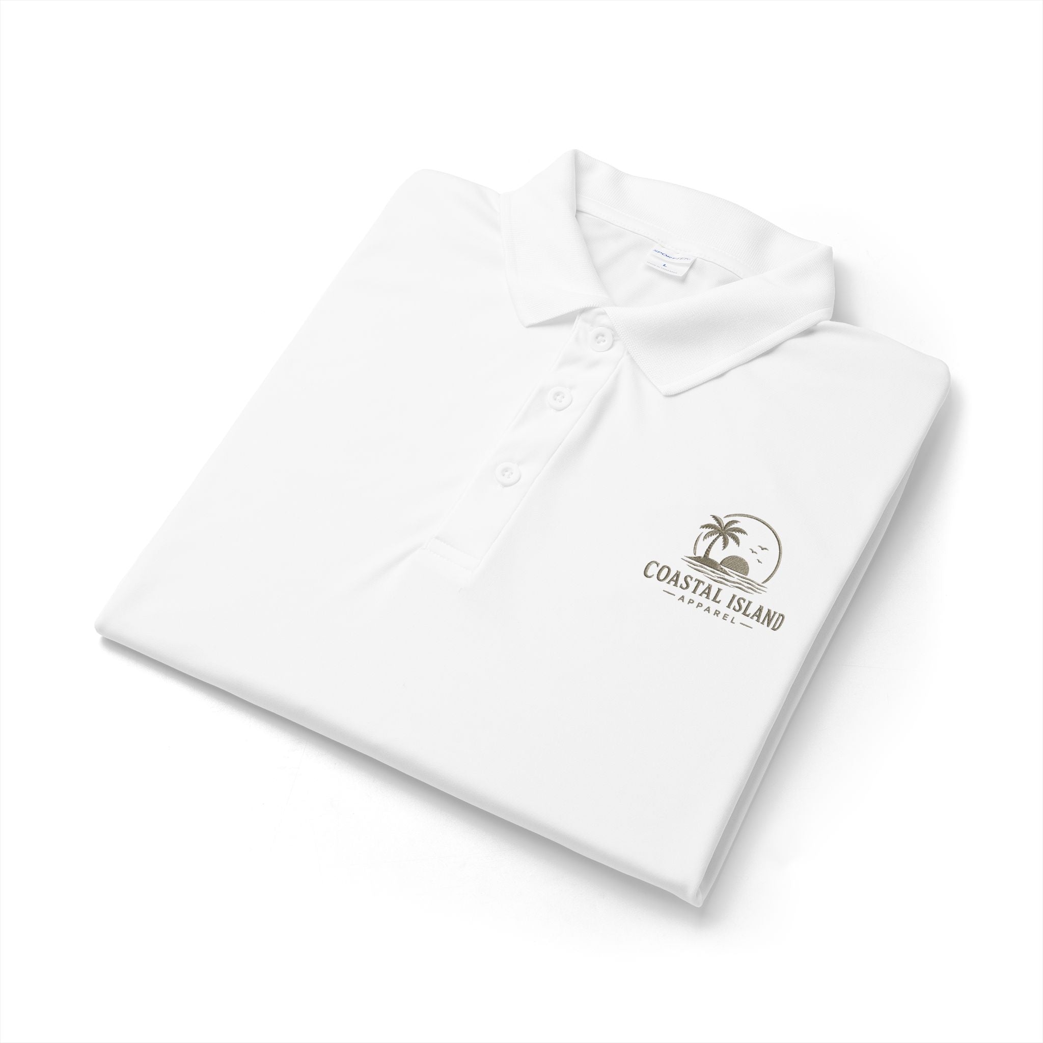 Coastal Island Palm Logo Polo | Polo