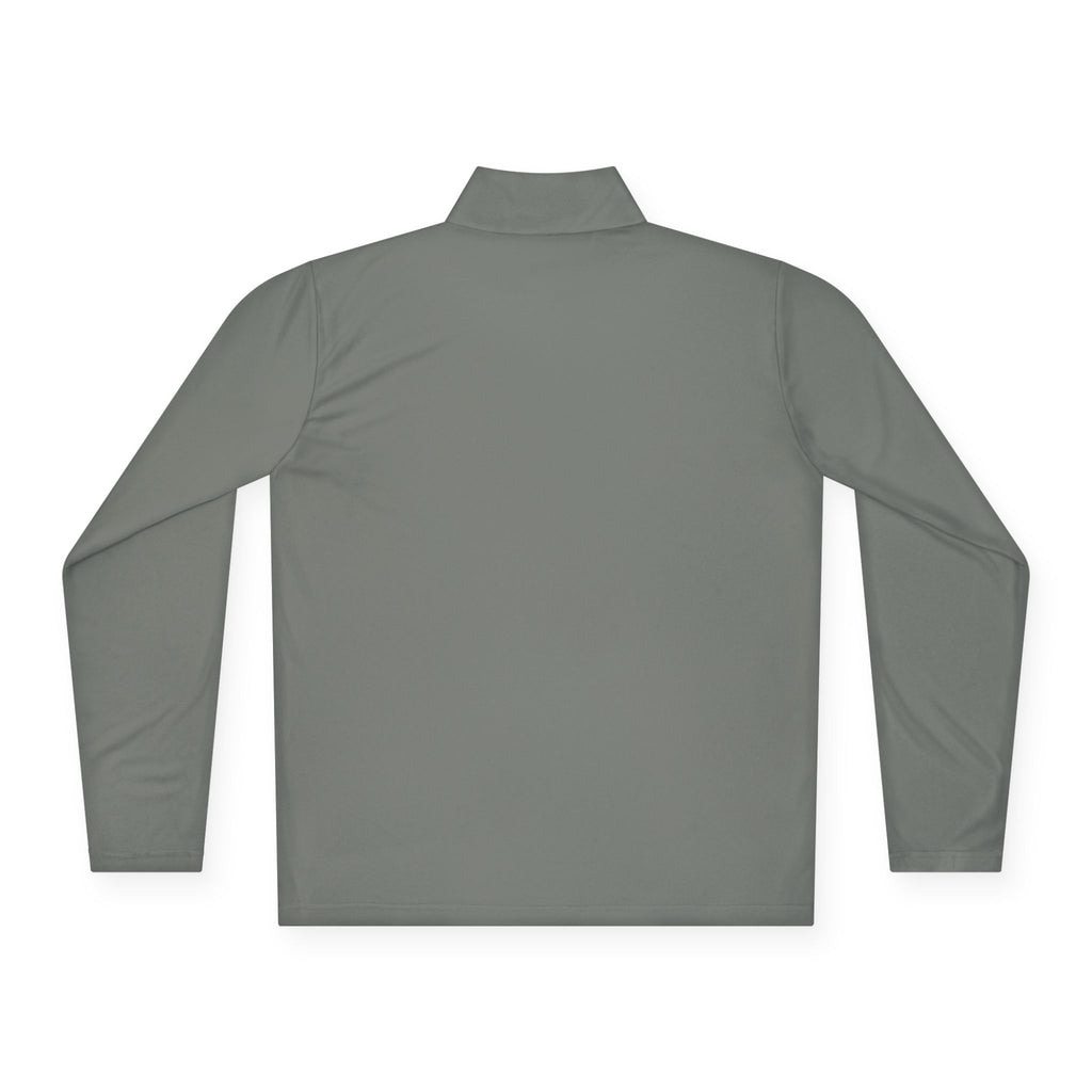 Retro Camper Logo Quarter-Zip Pullover | Small Chest Emblem
