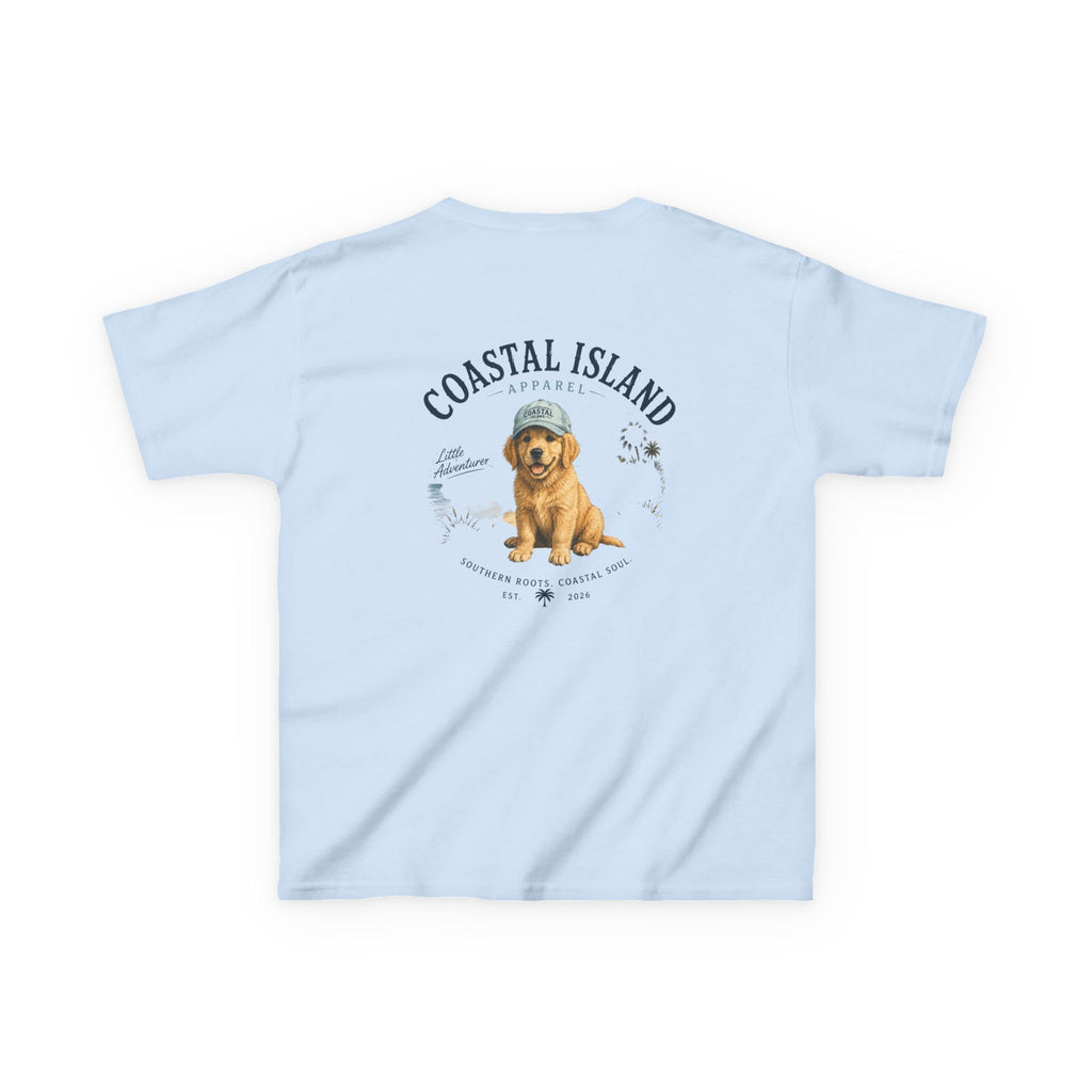 Kids T-Shirt — Coastal Island Puppies Graphic Tee