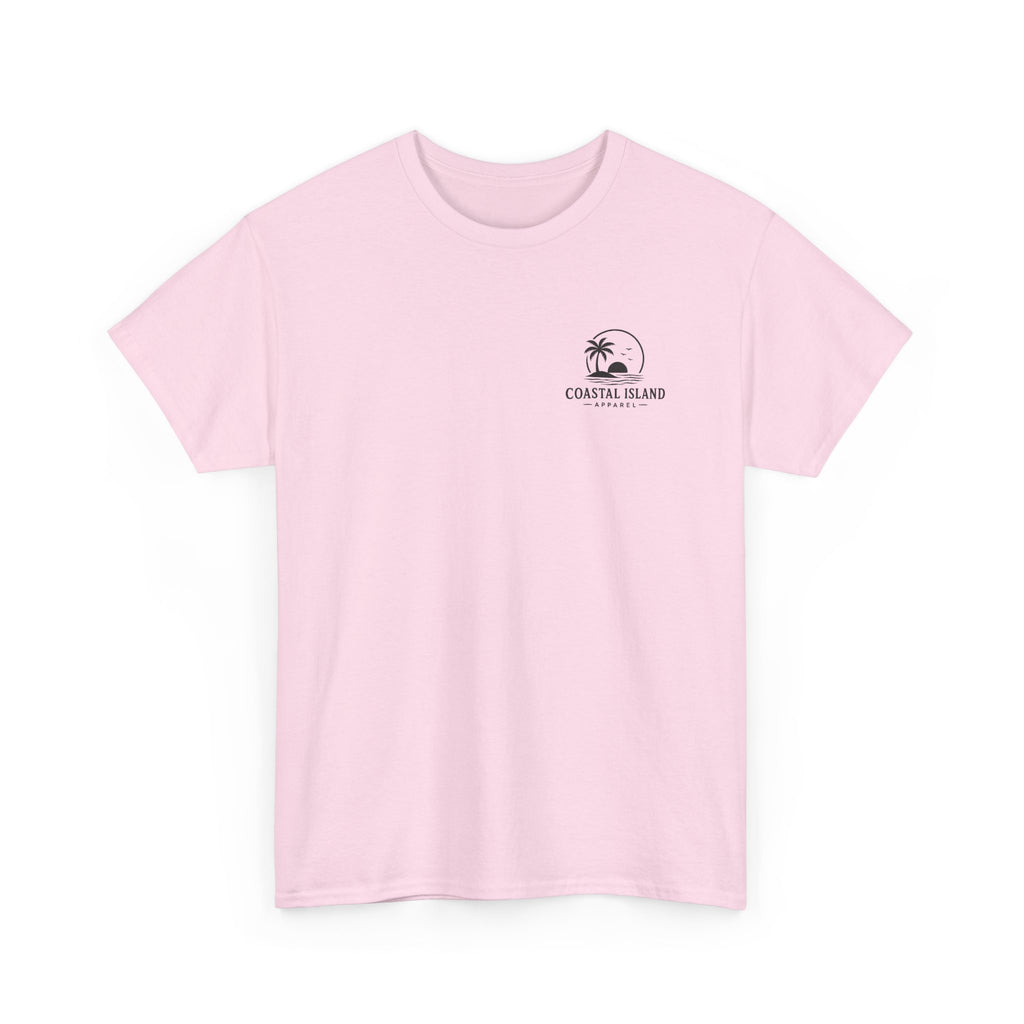 Coastal Vibes Tee — 'Coastal Island' Palm Logo T‑Shirt