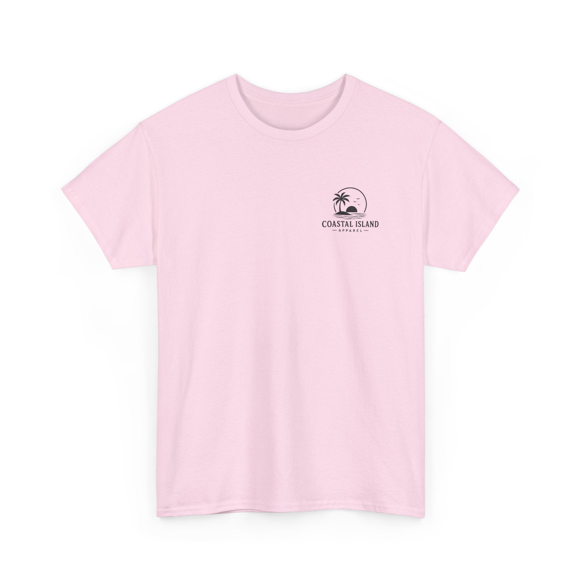 Coastal Vibes Tee — 'Coastal Island' Palm Logo T‑Shirt