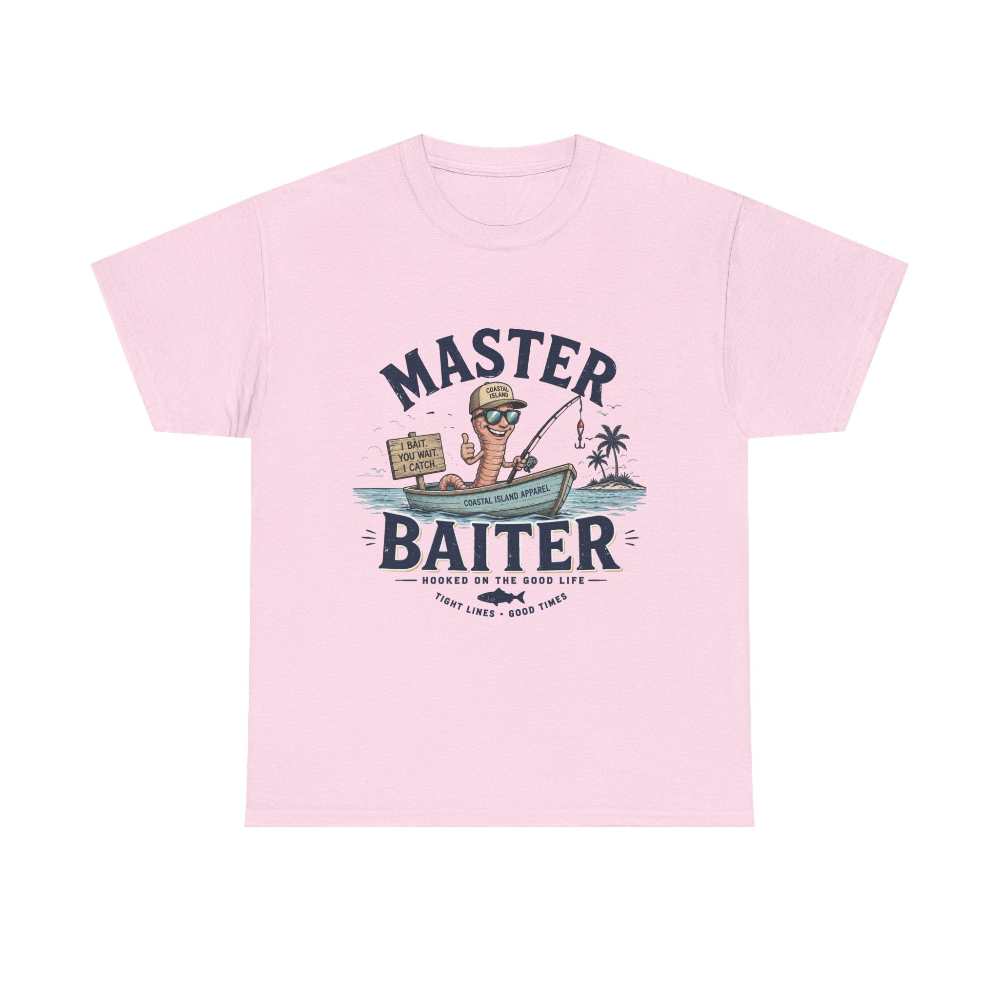 Master Baiter Fishing T-Shirt – Funny Fisherman Graphic Tee
